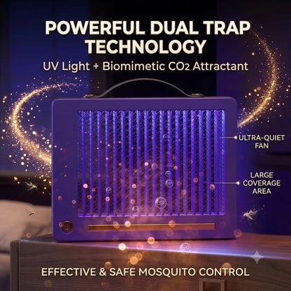 2-in-1 Rechargeable Mosquito Killer Lamp – Desktop & Hanging Bug Zapper
