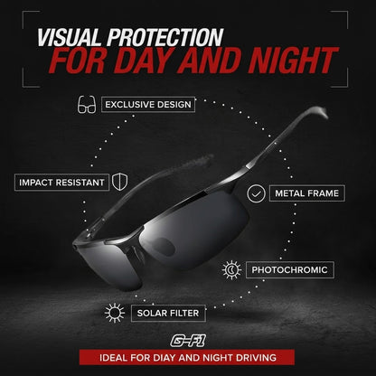 Polarized Half-Frame Sports Sunglasses – UV400 Outdoor Fishing &amp; Driving Eyewear Unisex