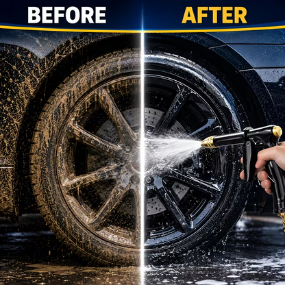 High-Pressure Water Spray Gun – Multi-Purpose Garden Watering & Car Wash Nozzle