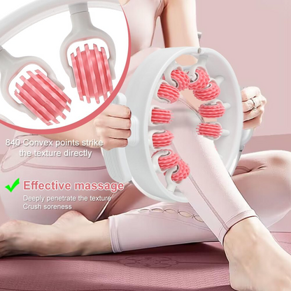 360° Multifunction Leg Shaping Roller – Ring-Shaped Muscle Massage & Relaxation Device