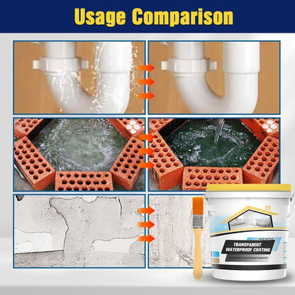 Clear Waterproof Patch & Seal Liquid!