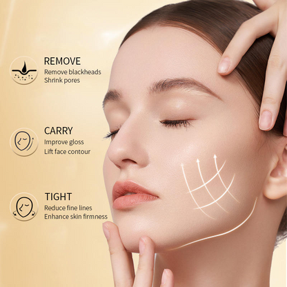 24K Gold Snail Peel-Off Face Mask – Deep Cleansing & Hydrating Skincare Treatment