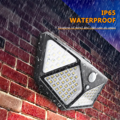 IP65 Waterproof Solar LED Flood Light 3 Lighting Modes